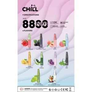 CHILL始祖鳥電子煙鴨嘴獸拋棄式8800口 一次性8ml大容量煙油