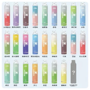 梟客XIAOKE|7500口可發光拋棄式電子煙 跑馬燈一次性