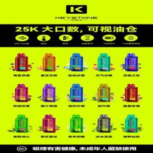 鑰石KEYSTONE FLEX-3 25000口專彈專機套裝|大容量續航